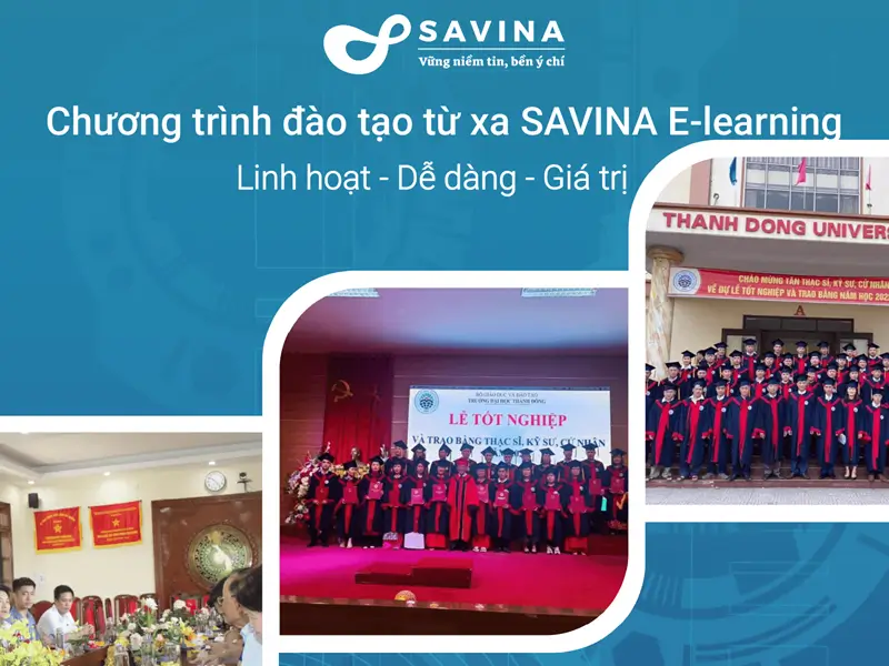 Chương trình đào tạo từ xa Savina E-learning